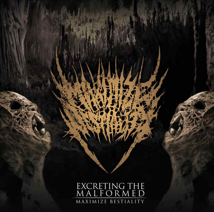 Maximize Bestiality - Excreting The Malformed DEATH METAL INDUSTRY