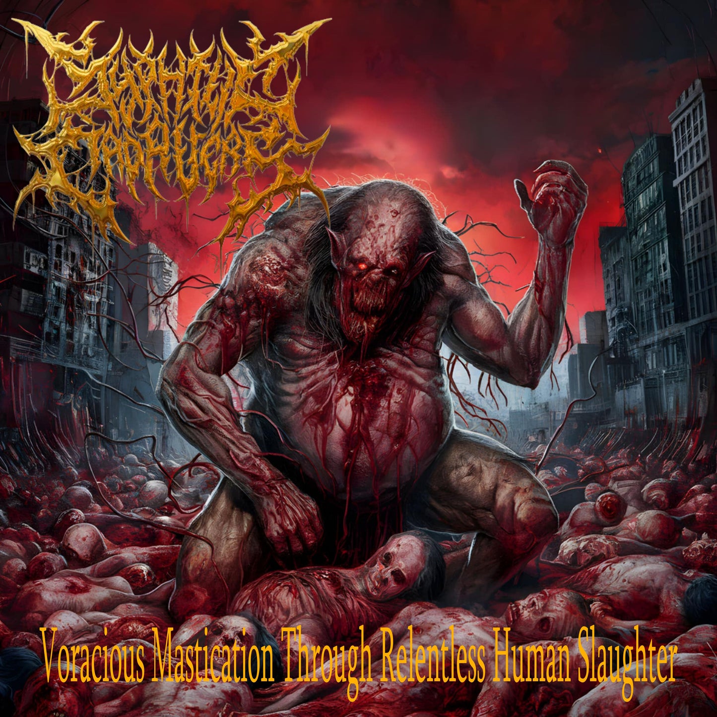 Syphilic Cadavers - Voracious Mastication Through Relentless Human Slaughter OBSCURITY RECORDS